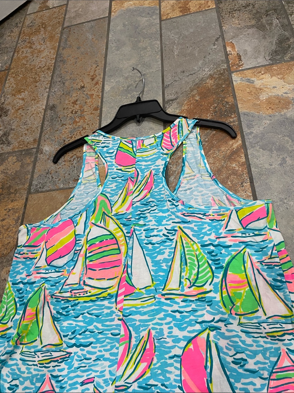 Lilly Pulitzer dress..  “ You Gotta Regatta”. Sz.  L - Picture 6 of 6